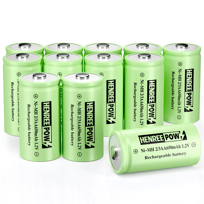 Henreepow 1,2V 600Mah aa ni-mh laetavad akud