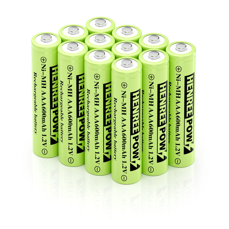 Henreepow 1,2V 600Mah aa ni-mh laetavad akud