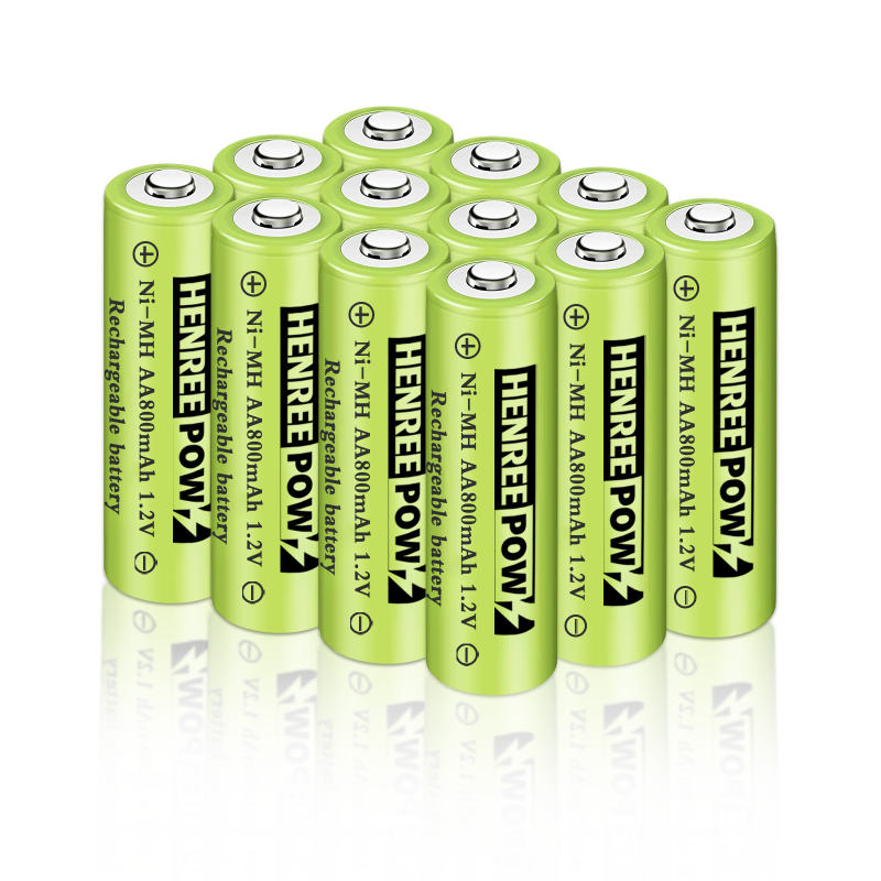 Henreepow 1,2V 600Mah aa ni-mh laetavad akud